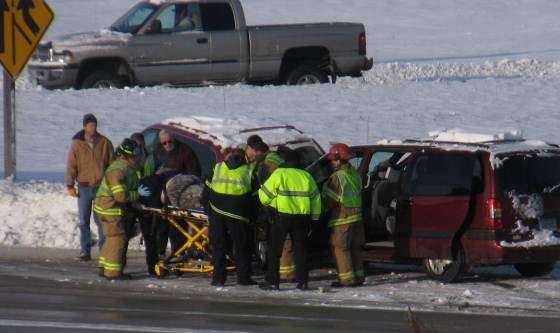 VIDEO: Slow going on Interstate 380 this morning; one hurt in crash