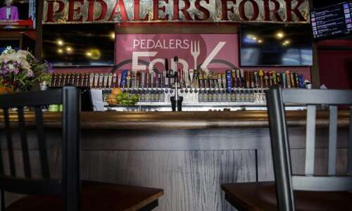 Pedaler’s Fork offers 108 beers on tap, varied menu
