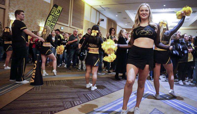 Photos: Hawkeye Huddle for the 2019 Holiday Bowl