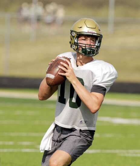 Iowa City West loses all-state playmakers, but QB Evan Flitz still has options