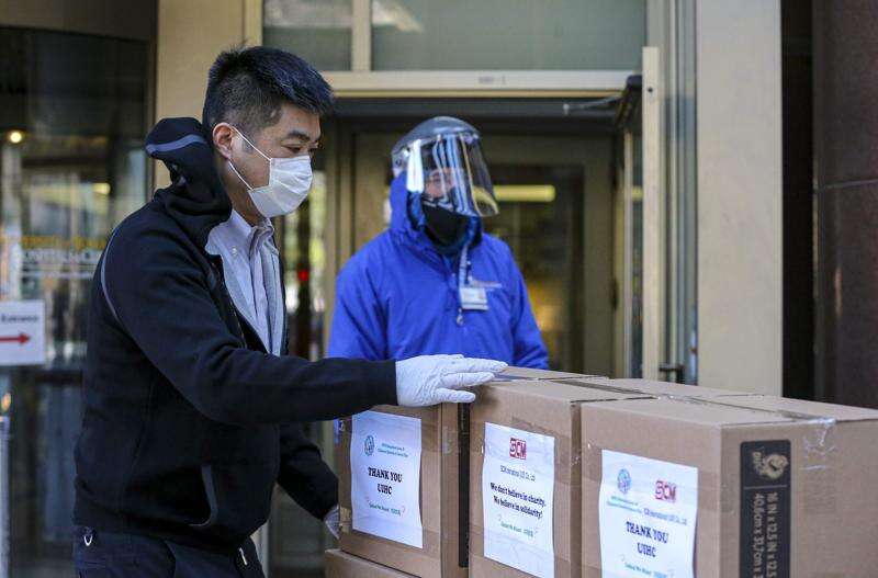 From China to Iowa, a helping hand for PPE