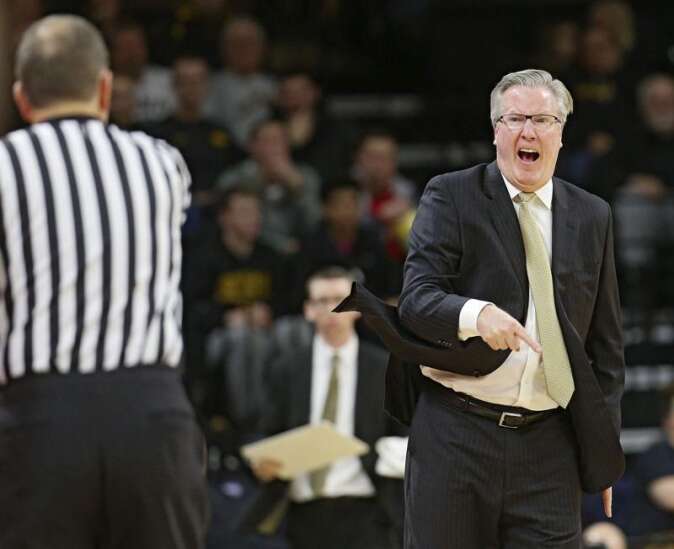 Fran McCaffery ejected, Iowa loses physical game at Maryland
