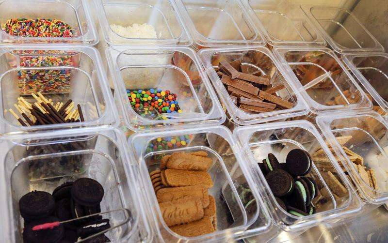 Rollipop Rolled Ice Cream mixes up icy treats in Iowa City