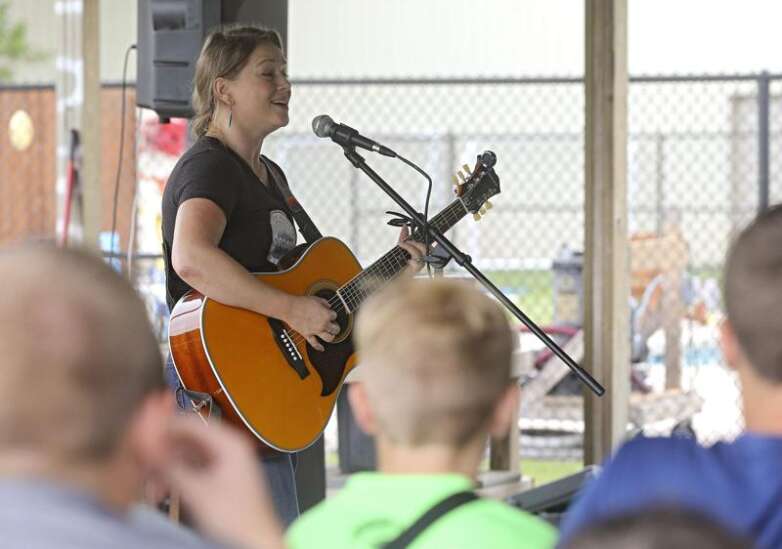 ‘American Idol’ finalist Crystal Bowersox shares positive message, songs at Camp Tanager