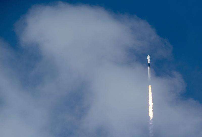 SpaceX launch a success as Dragon capsule separates from Falcon 9 rocket