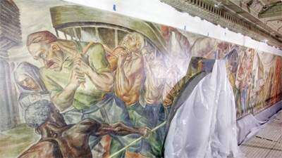 Works Progress Administration mural will make Cedar Rapids’ new council chambers a treat to visit