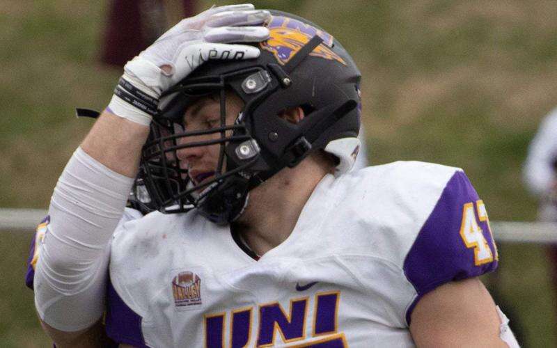 UNI linebacker Riley Van Wyhe didn’t transfer, and he and the Panthers now benefit
