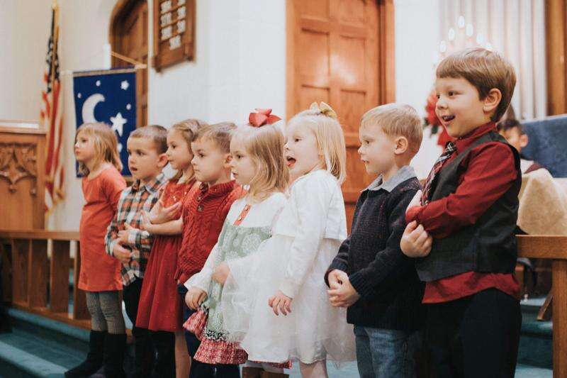 St. Stephens’s children celebrate Christmas