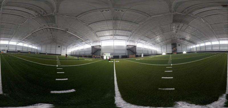360 Virtual Tour of the New Football Practice Facility