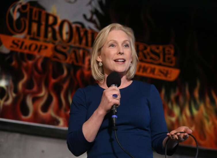 Gillibrand touts Green New Deal, Healthcare for All in Iowa visit
