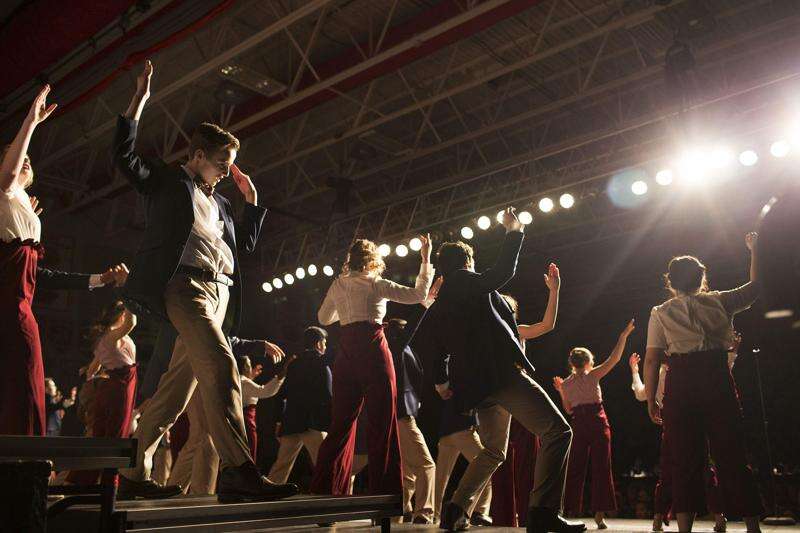Pitch perfect: Students, volunteers work hard to stage Iowa show choir competitions
