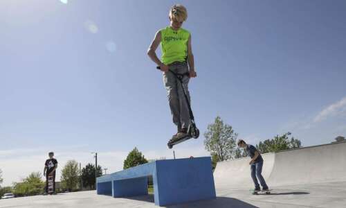 Marion opens first skate park at Butterfield Park