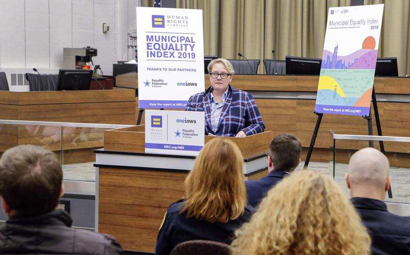 Iowa City, Cedar Rapids again earn perfect scores for LGBTQ equality