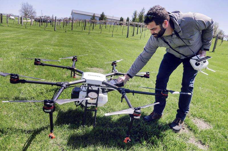 Iowa City company raises $7.5 million for drone crop-spraying technology