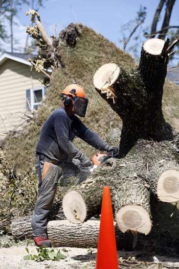PHOTOS: Storm recovery continues on Sunday
