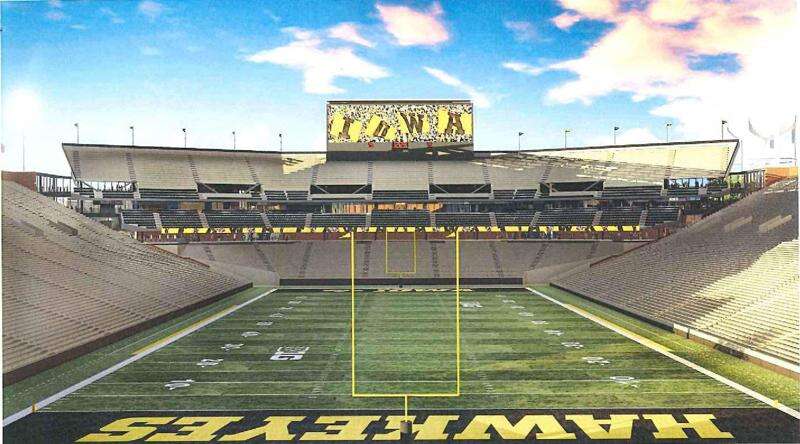 Iowa's Big Ten TV money is going into the north end zone
