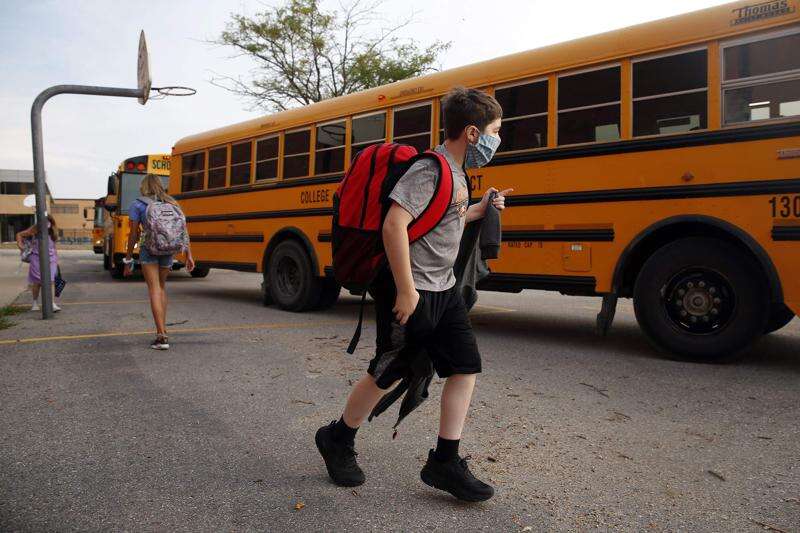Photos: First day of school for College Community students
