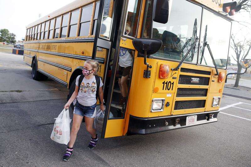 Photos: First day of school for College Community students