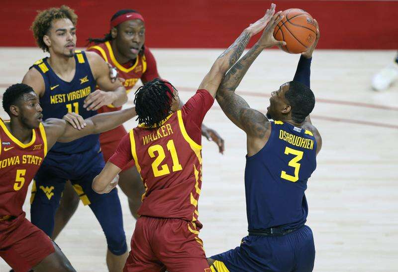Iowa State men’s basketball doesn’t have quite enough against No. 17 West Virginia