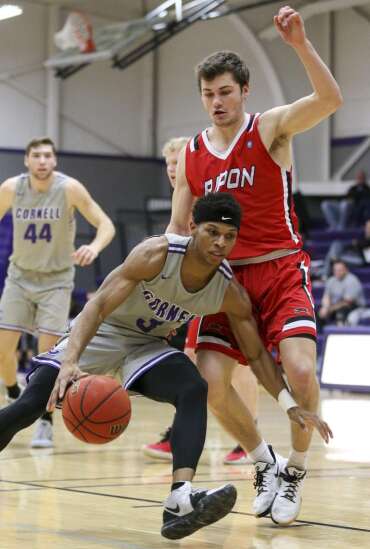 Photos: Cornell College men's basketball vs. Ripon