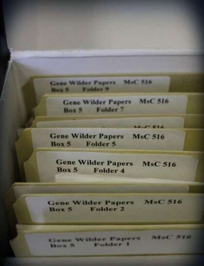 University of Iowa cherishes its Gene Wilder collection