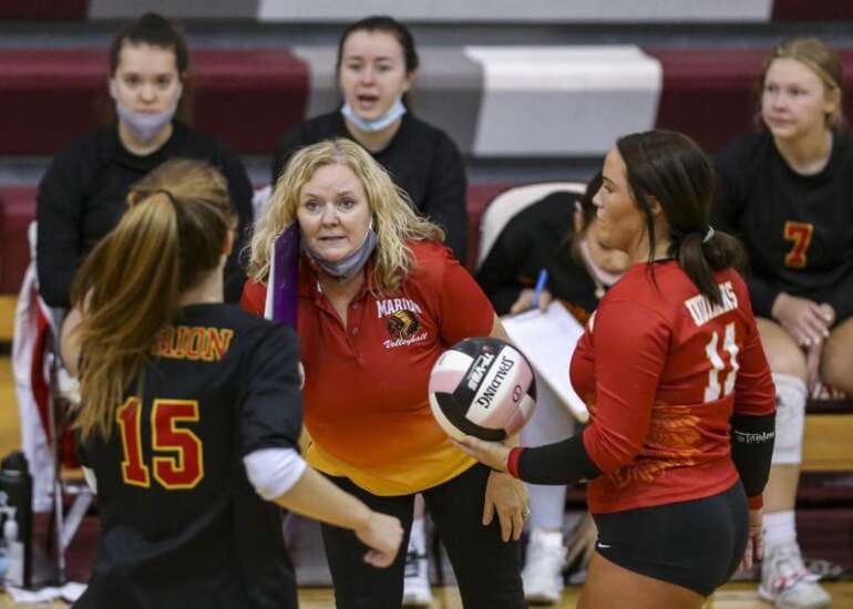 Benton’s Embretsons vs. Marion’s Paulsens: A blood battle for a trip to state volleyball