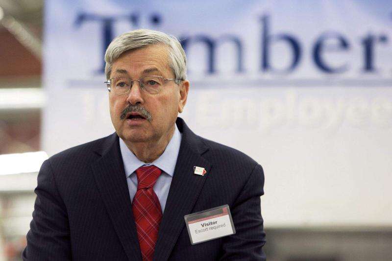 Branstad confirmed as Ambassador to China by the United States Senate