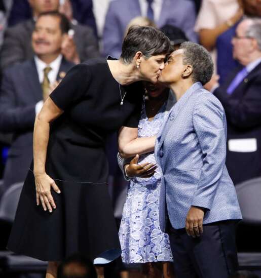 Lori Lightfoot sworn in as Chicago's first black woman and first openly gay  mayor | The Gazette