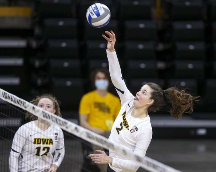 Iowa volleyball will try, again, to climb in the Big Ten