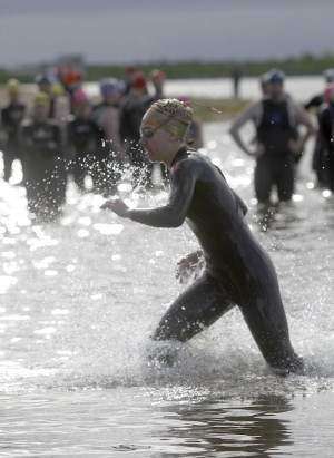 Pigman triathletes keep Ottaway in their thoughts
