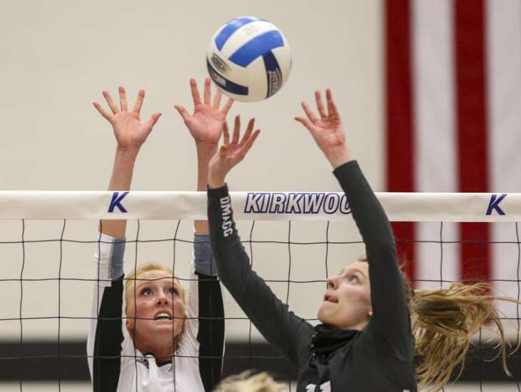 Maggie Peters just one of Kirkwood volleyball’s many characters
