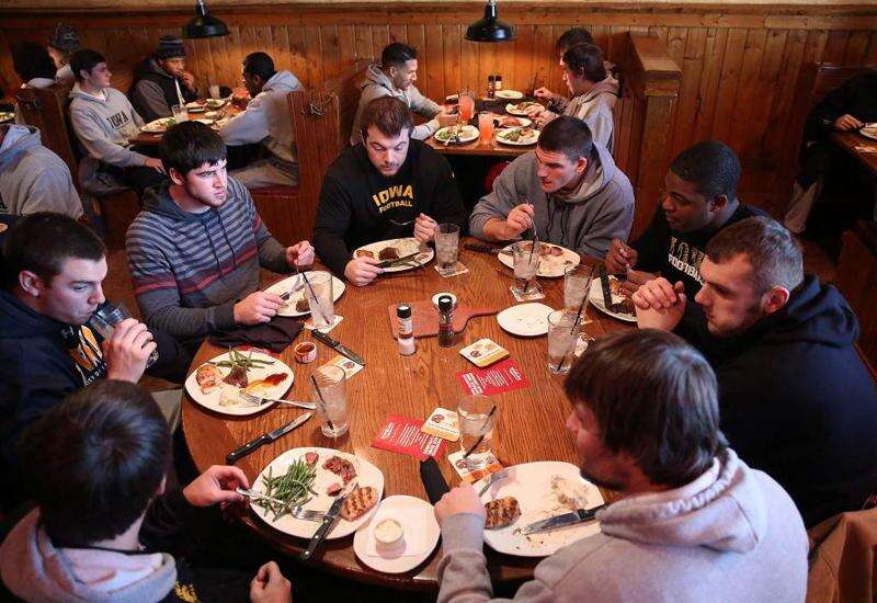 Video (and sound) Sessions: Lunch with the Hawkeyes