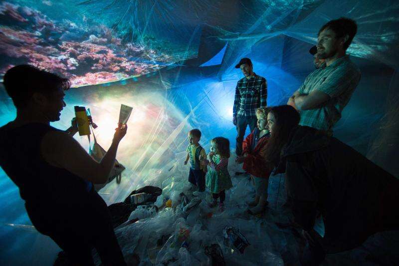 Animated oceans: Exhibit mixes art, science to raise awareness