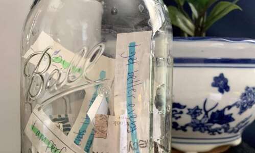 Make your own luck with this jar of positive messages