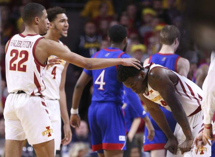 Photos: Iowa State men's basketball vs. Kansas