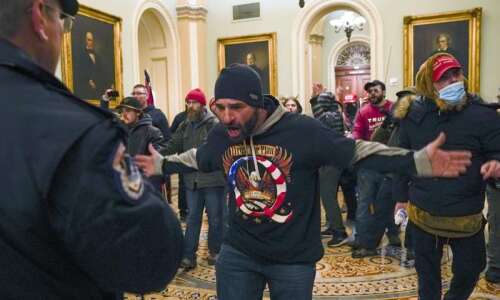 Charges upgraded against Capitol riot suspect from Iowa