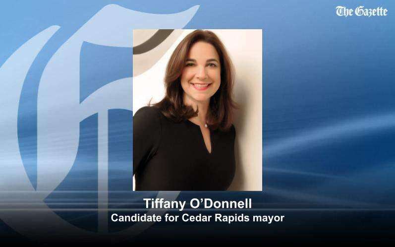 Tiffany O’Donnell, Women Lead Change CEO and former news anchor, running for Cedar Rapids mayor