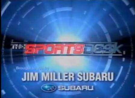 The Sports Desk -- Who wasn't there (and why Biff Poggi was)