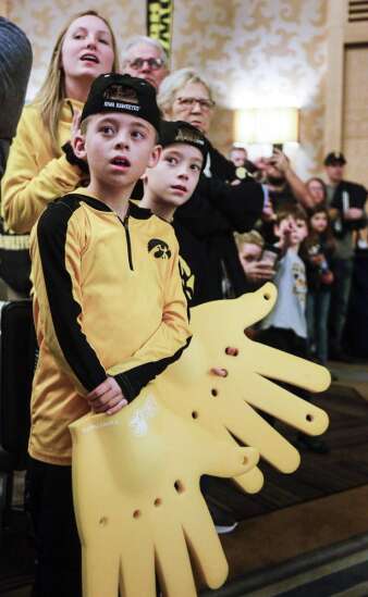 Photos: Hawkeye Huddle for the 2019 Holiday Bowl