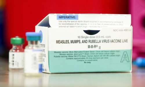 University of Iowa spends nearly $270,000 on mumps vaccines for…