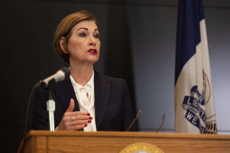 Iowa Gov. Kim Reynolds expands business closures