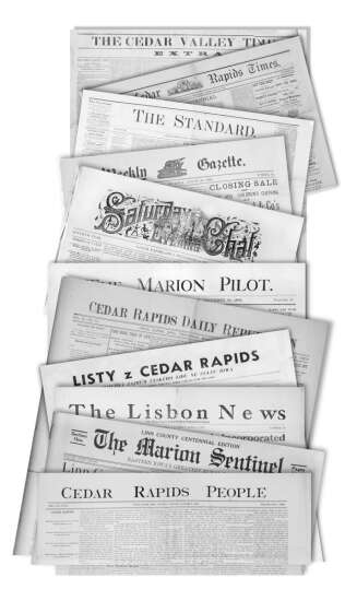 The birth of news in Linn County: First newspaper founded in 1851, with dozens more following
