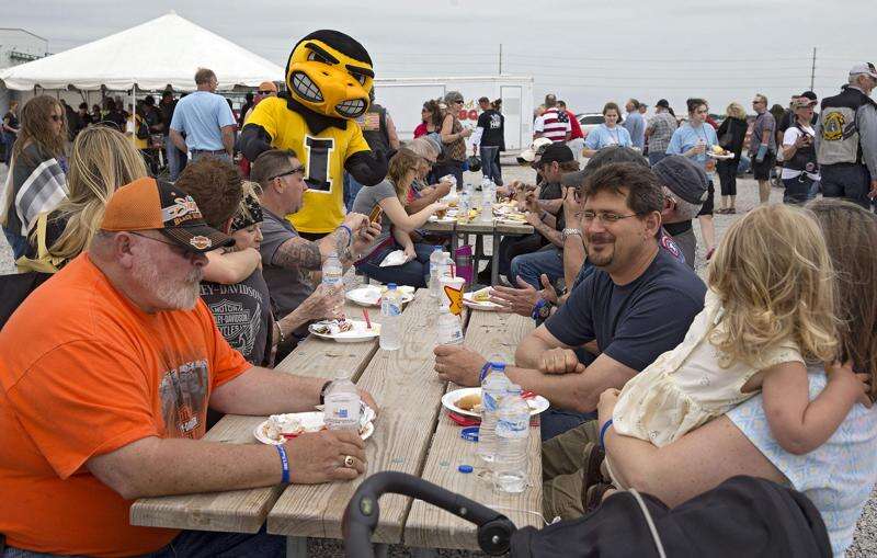 Herky and Cy less likely to attend political events