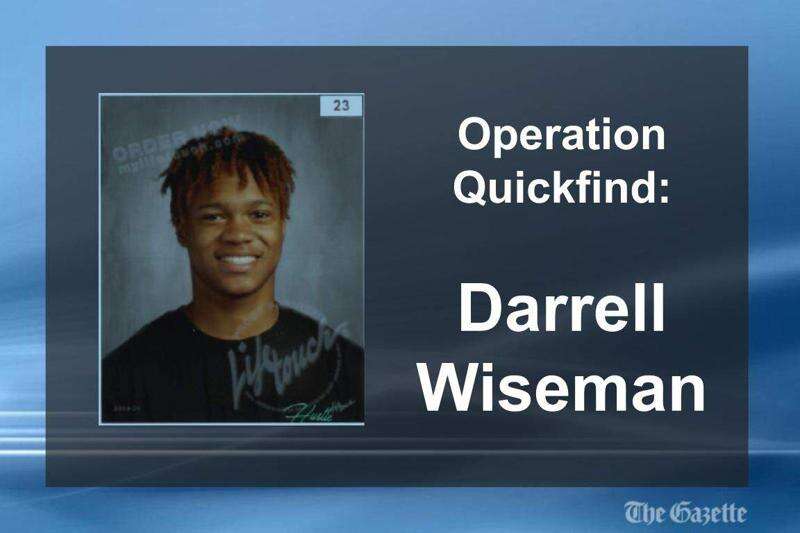 (Canceled) Operation Quickfind for Cedar Rapids teen
