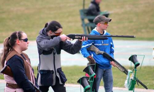 Trapshooting gaining steam with Dubuque Wahlert girls