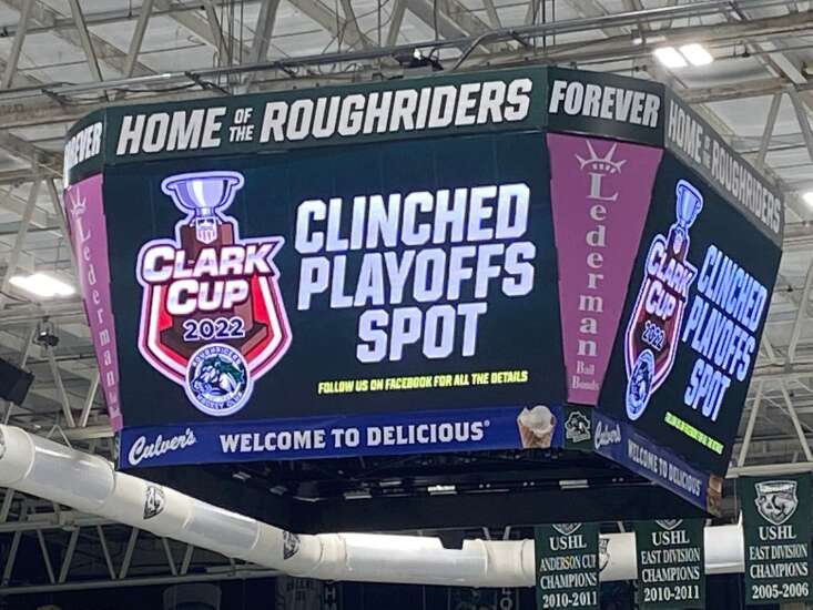 Cedar Rapids RoughRiders are a playoff hockey team
