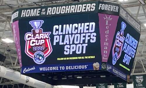 Cedar Rapids RoughRiders are a playoff hockey team