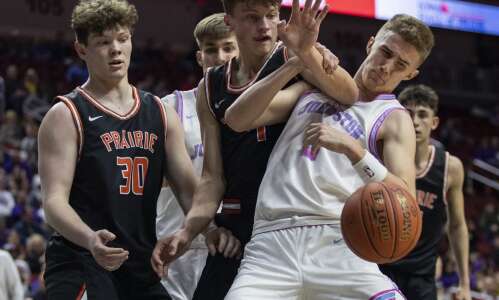Photos: Cedar Rapids Prairie vs. Johnston in state basketball semifinals