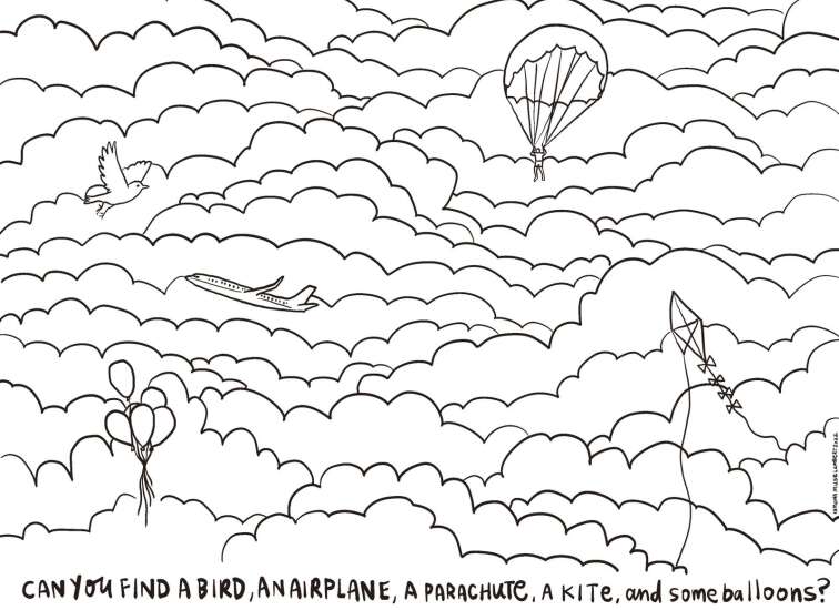 Take flight: Can you find the hidden pictures?