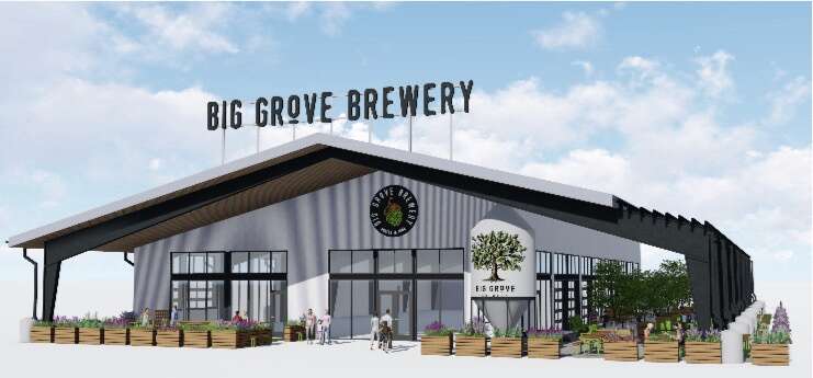 Construction starts on Big Grove Brewery’s fourth location